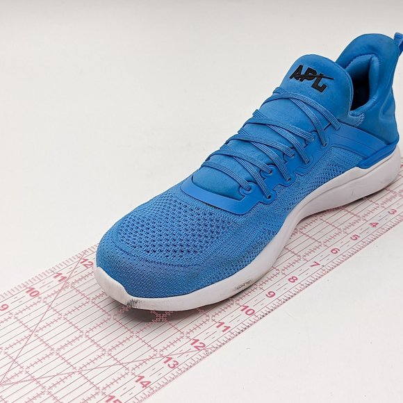 APL Men Techloom Tracer Blue Fabric Trainers Sneakers Size 13 - Picture 3 of 10